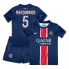 Paris Saint-Germain Marquinhos 5 Hjemme 2024-25 - Barn Draktsett